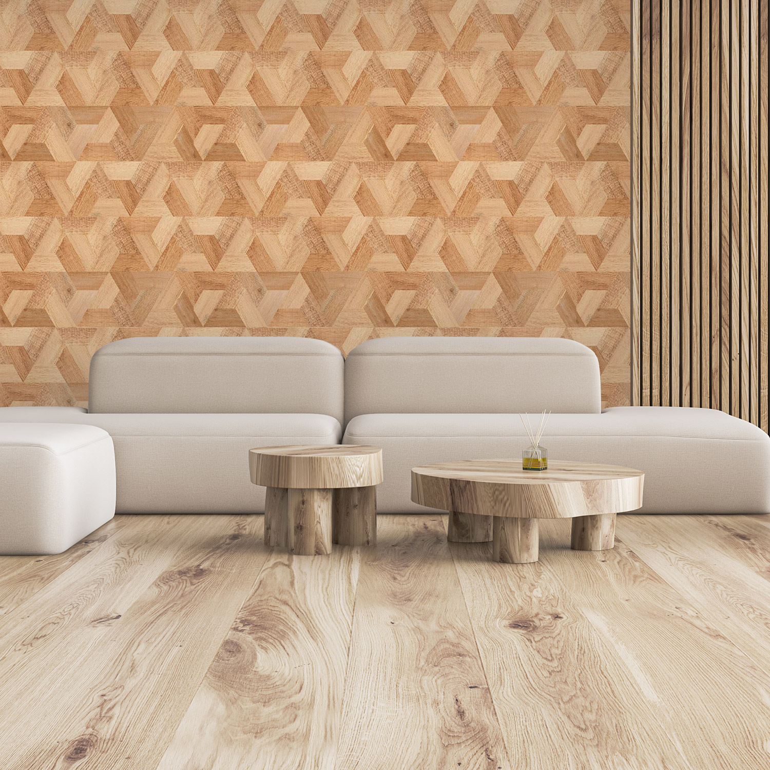 Wandverkleidung für deine Lounge mit Holz V4 Motiv Wandverkleidung für deine Lounge mit Holz V4 Motiv