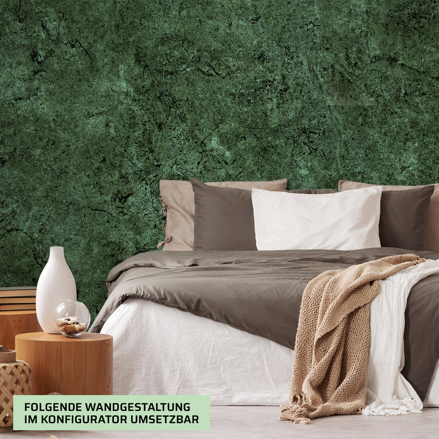 Wandverkleidung für das Schlafzimmer mit Marmor V14 Motiv Wandverkleidung für das Schlafzimmer mit Marmor V14 Motiv