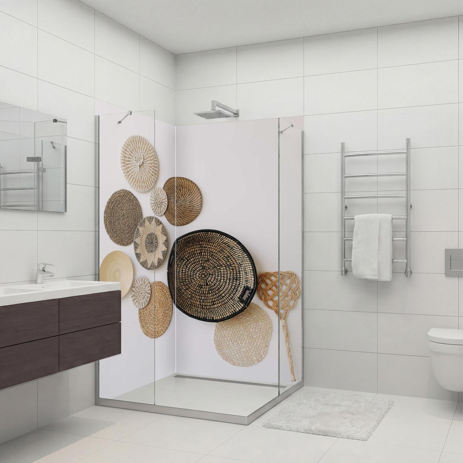 Duschrückwand Boho V5 Motiv