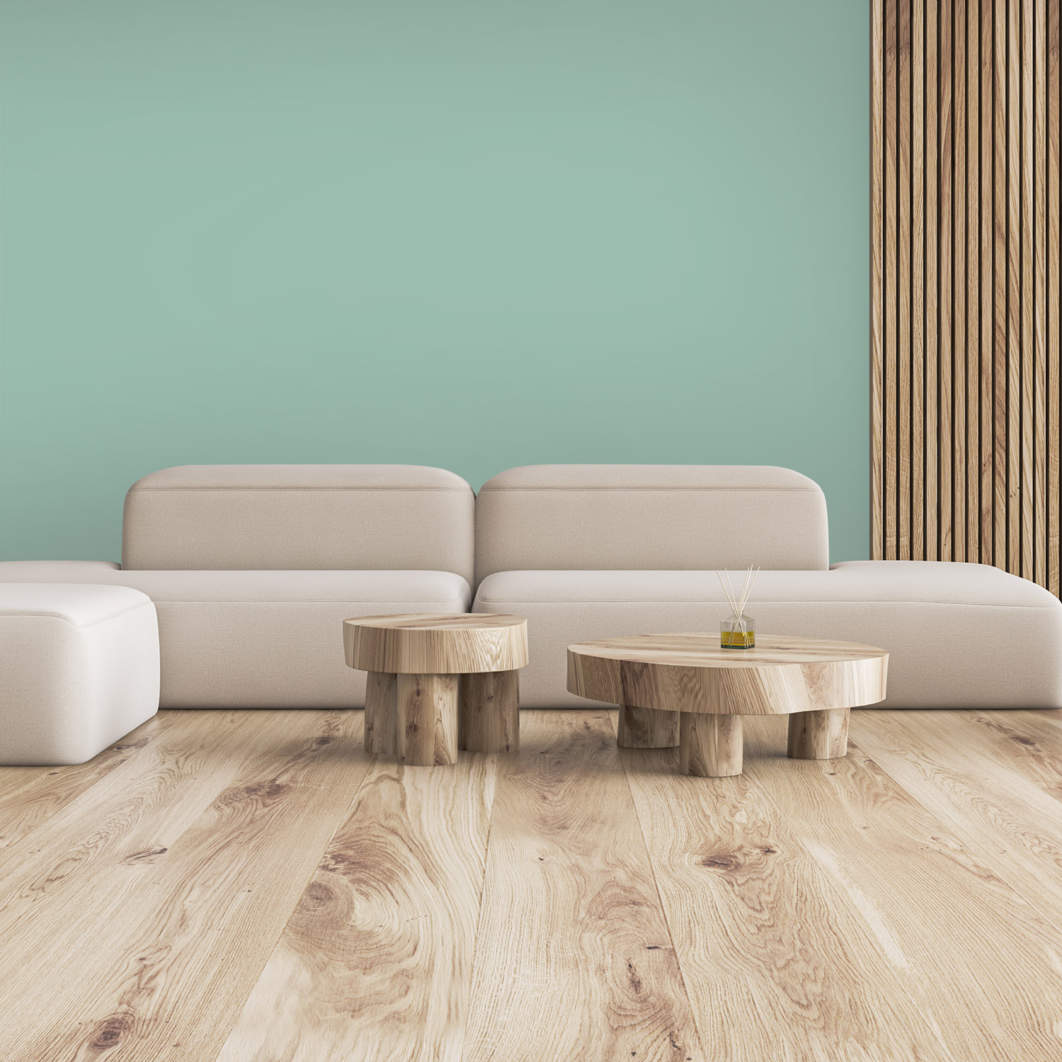 Wandverkleidung für deine Lounge in Pastellgrün Unifarbe Wandverkleidung für deine Lounge in Pastellgrün Unifarbe