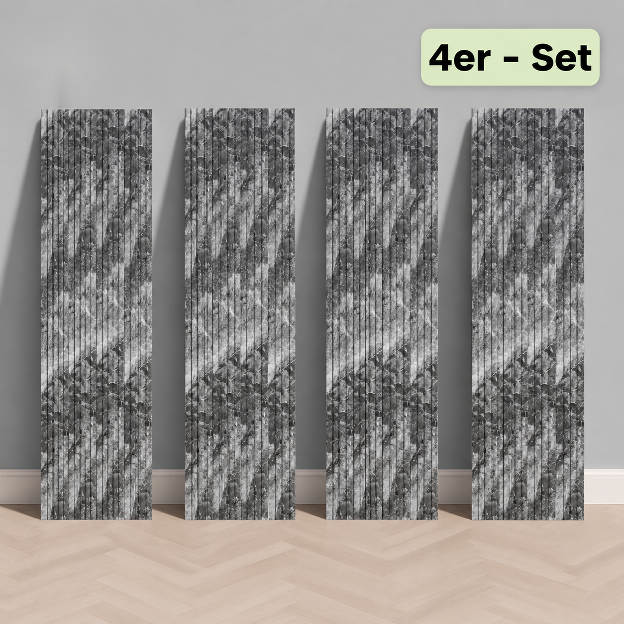 Lamellenpaneel Flat (Lieferung ab 4 Packungen)