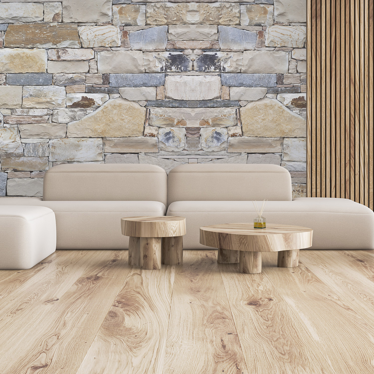 Wandverkleidung für deine Lounge mit Stein V3 Motiv Wandverkleidung für deine Lounge mit Stein V3 Motiv