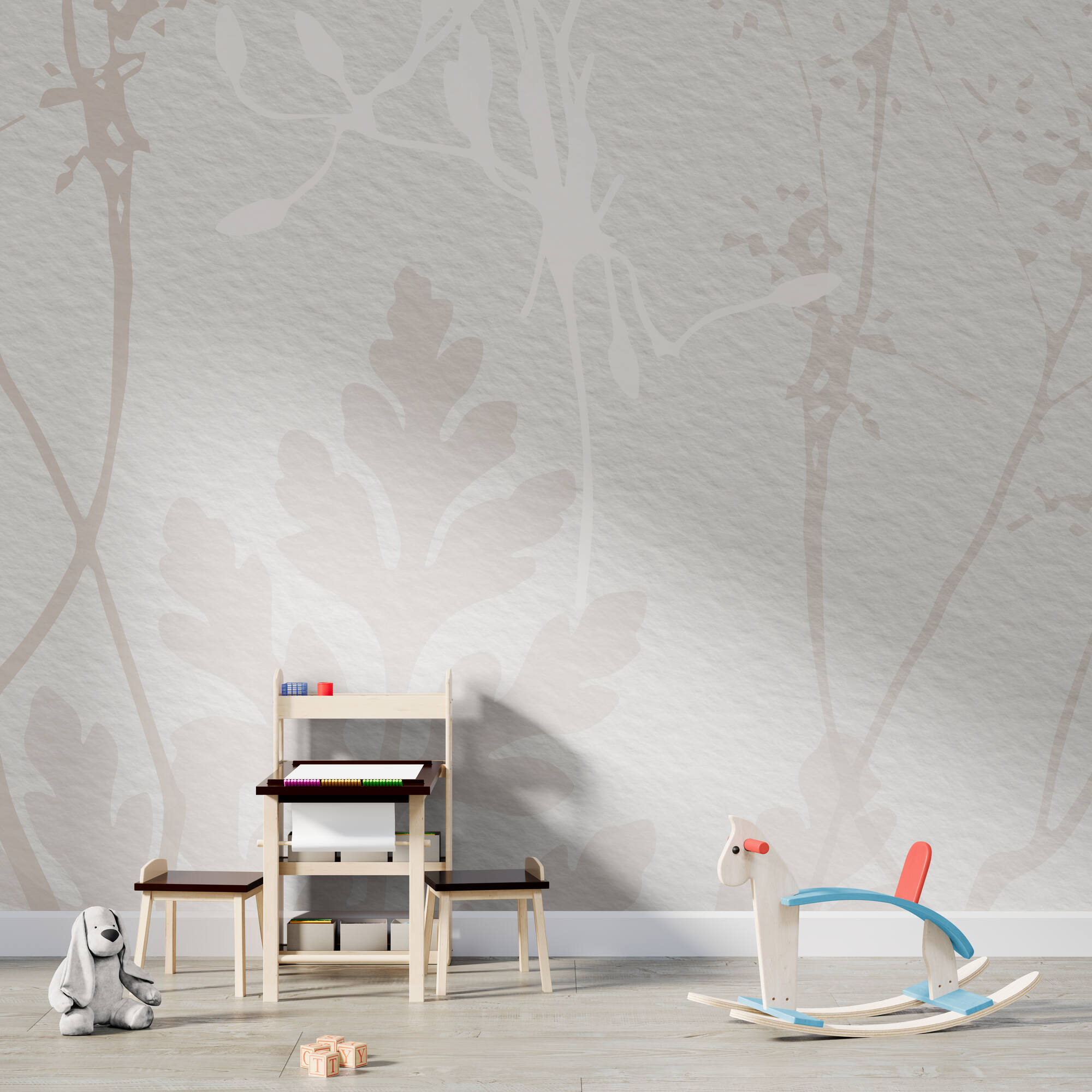 Wandverkleidung für das Kinderzimmer mit Kunst V7 Motiv Wandverkleidung für das Kinderzimmer mit Kunst V7 Motiv