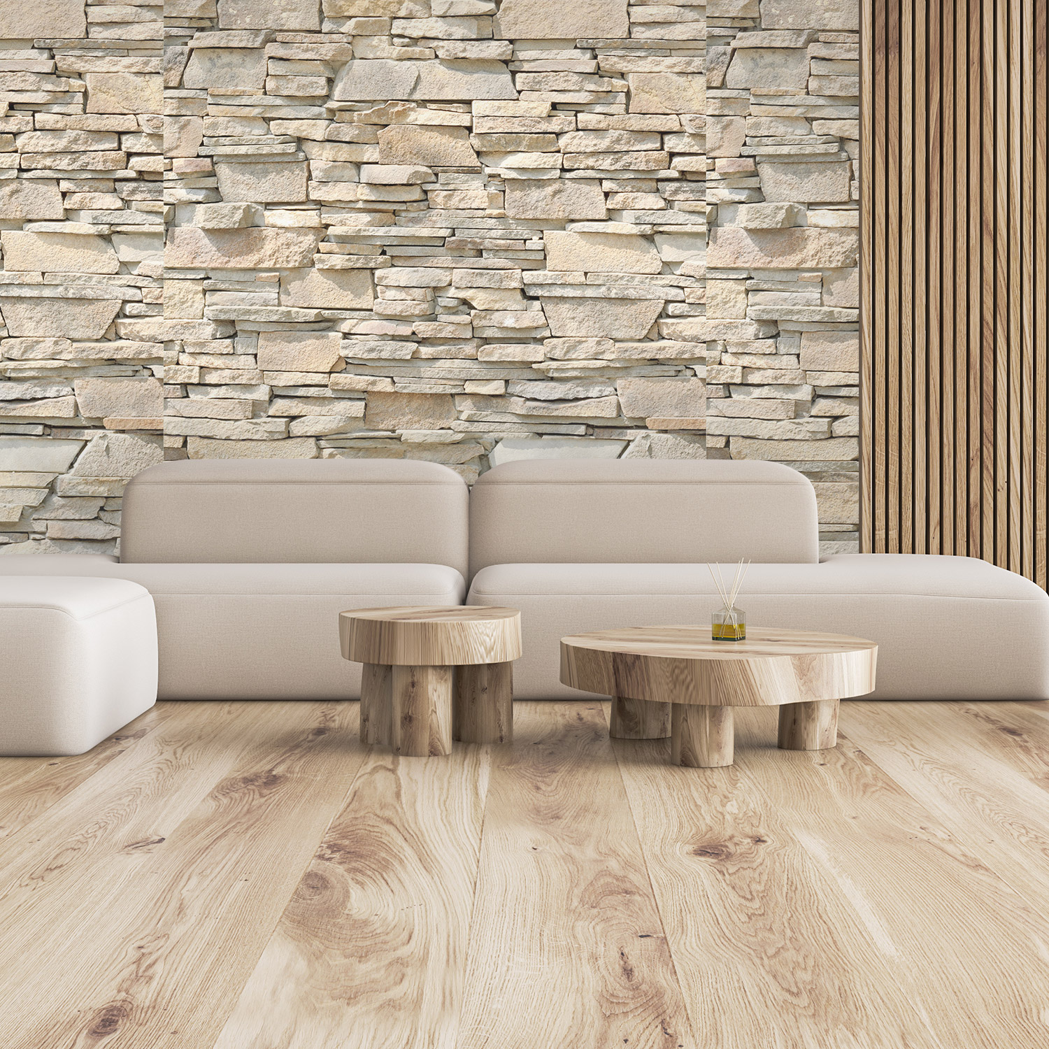 Wandverkleidung für deine Lounge mit Stein V2 Motiv Wandverkleidung für deine Lounge mit Stein V2 Motiv