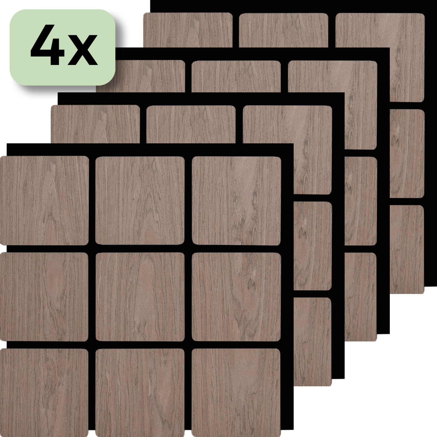 Akustikpaneel Block, 4 Stück Akustikpaneel Block, 4 Stück