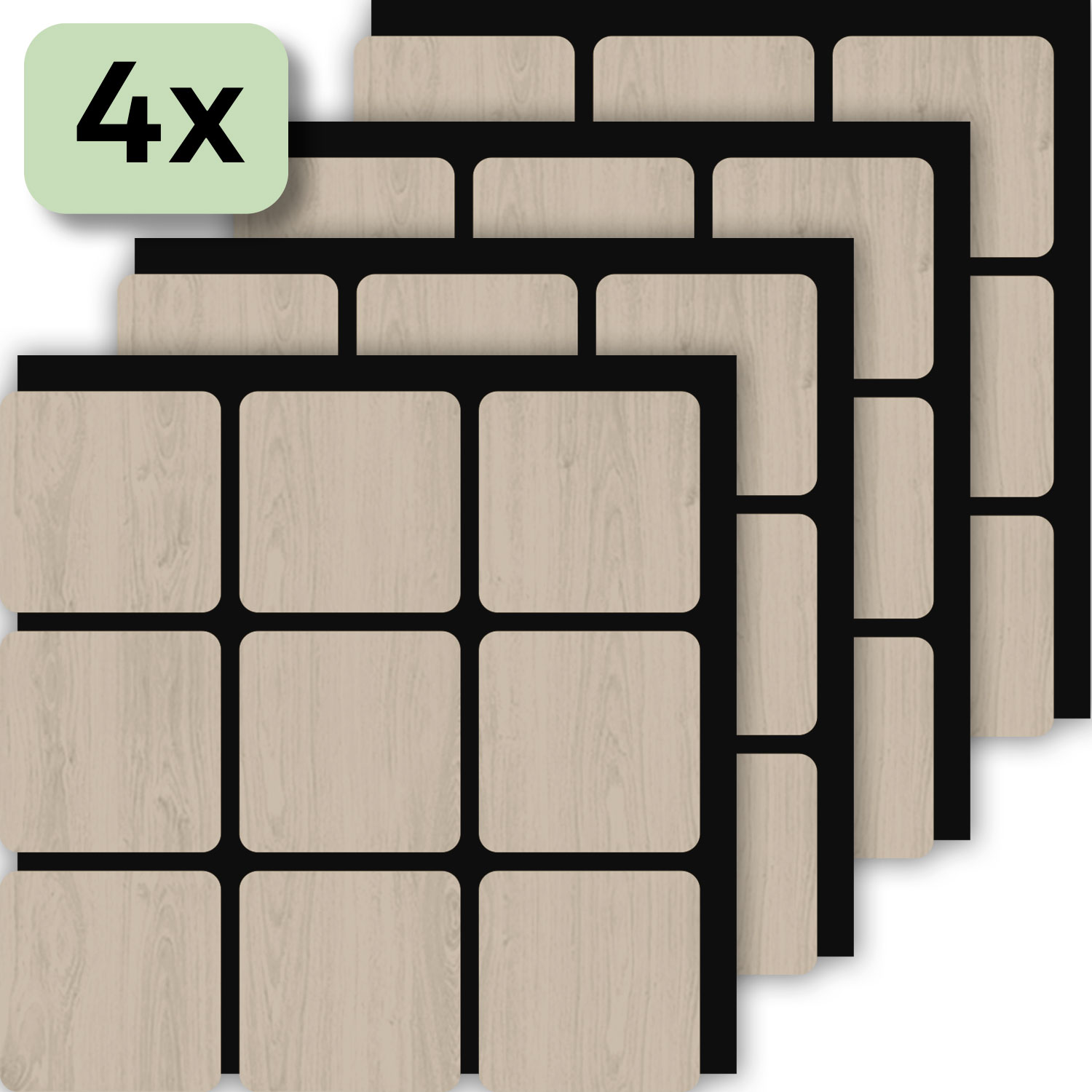 Akustikpaneel Block, 4 Stück Akustikpaneel Block, 4 Stück