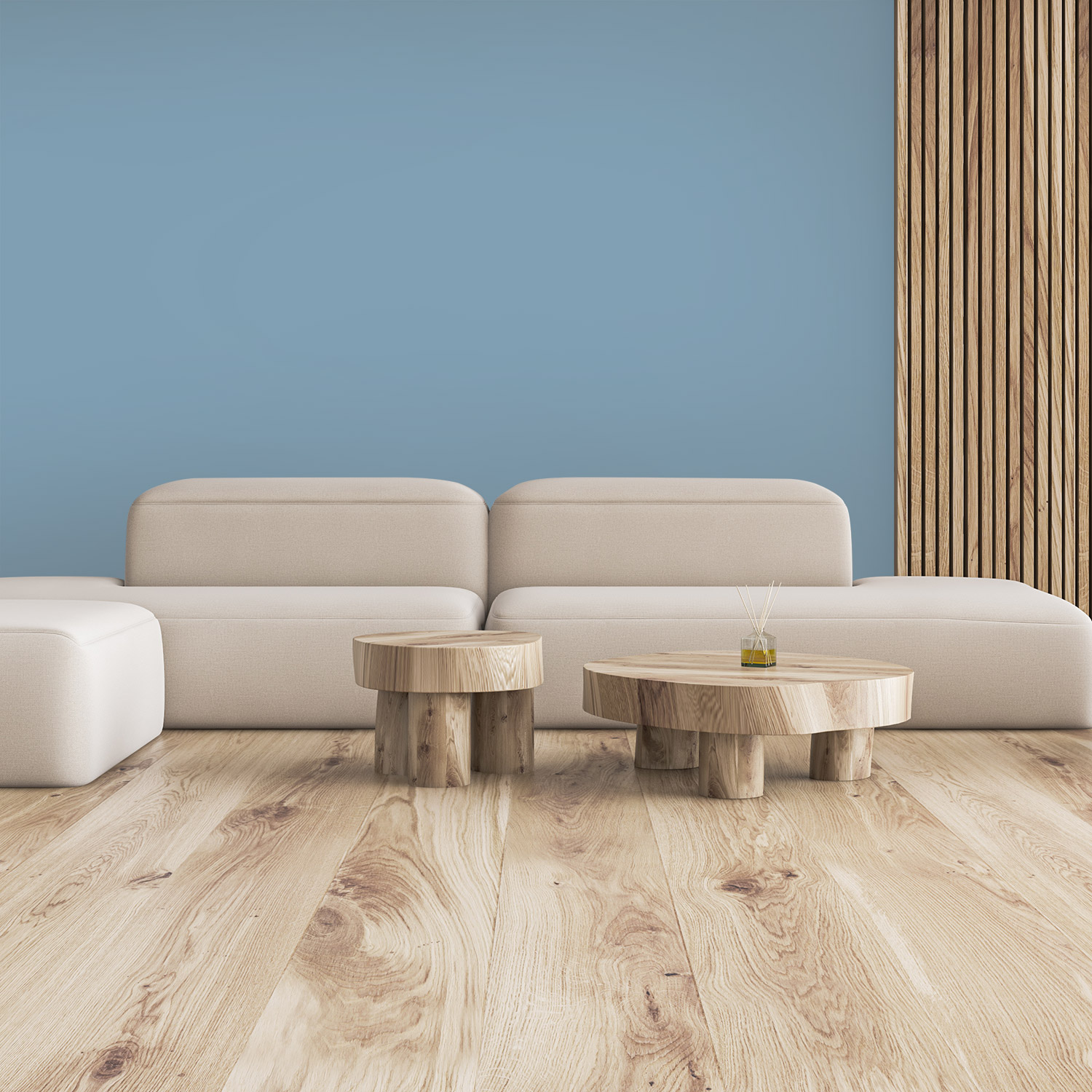 Wandverkleidung für deine Lounge in Pastellblau Unifarbe Wandverkleidung für deine Lounge in Pastellblau Unifarbe