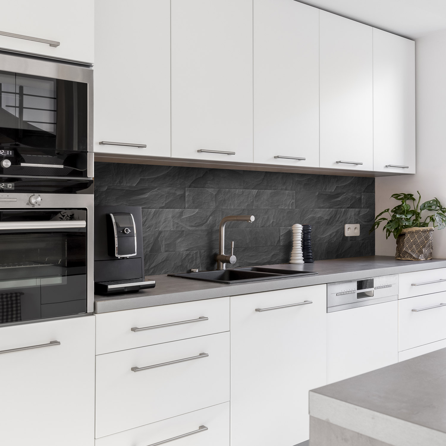 Küchenrückwand mit Fliesen V7 Motiv als Fliesenersatz und Spritzschutz Küchenrückwand mit Fliesen V7 Motiv als Fliesenersatz und Spritzschutz