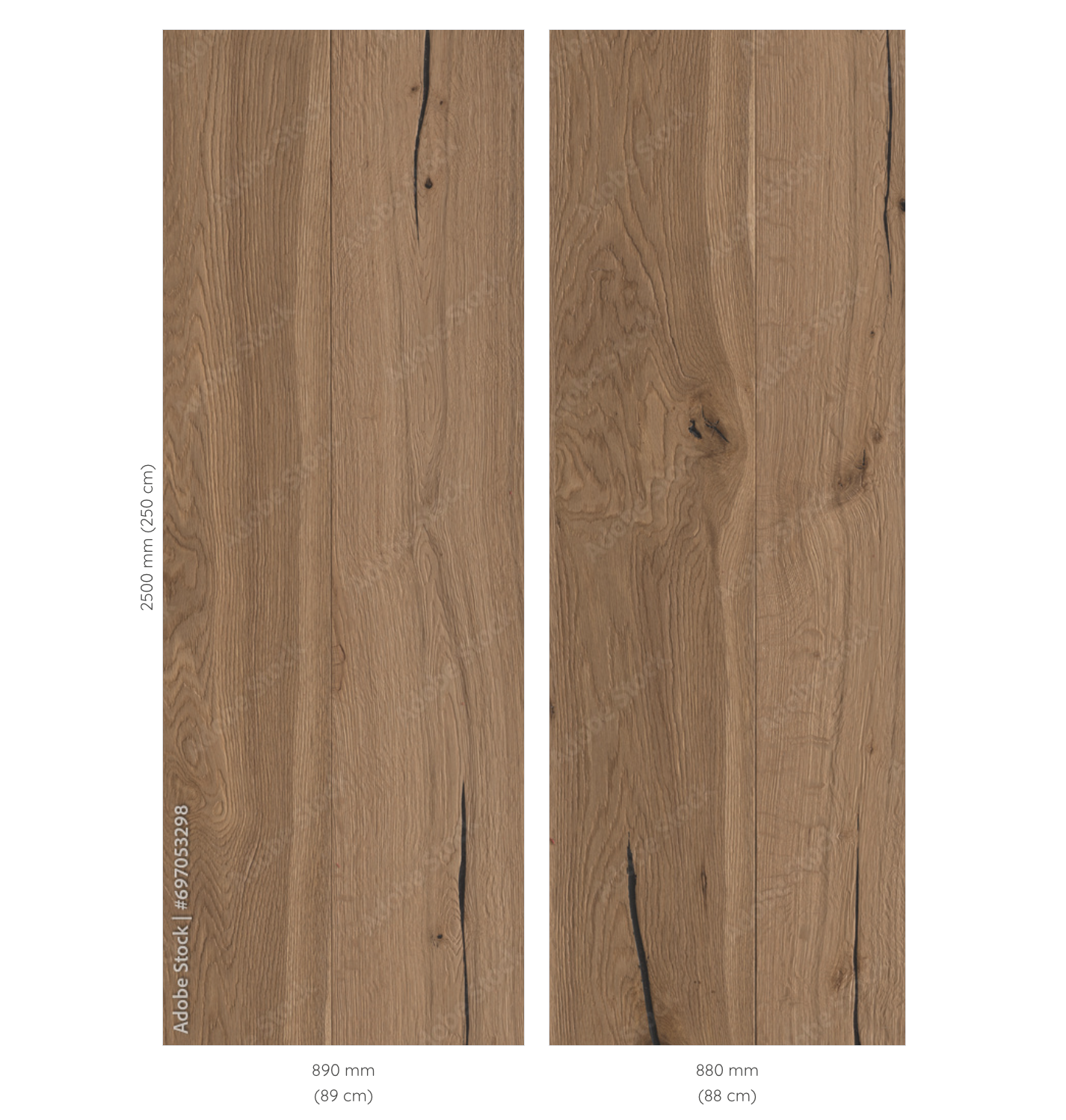 Duschrückwand aus Aluminium, 2tlg., Motiv: Holz Motiv, Größe: 250x89cm, 250x88cm, Classic matt (B-Ware)